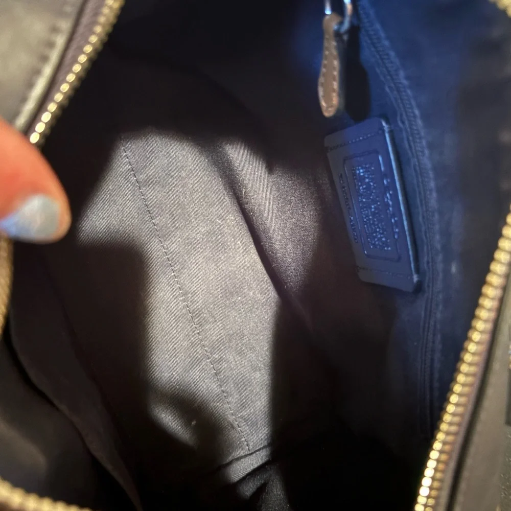 Coach Mini Bennet Floral Satchel Purse w/ Crossbody Strap- Like New! - Picture 5 of 5